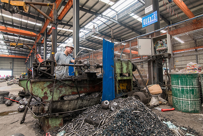 朔州网架配件车间